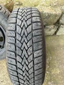 Zimné pneumatiky na diskoch - Dunlop 185/60 R15 - 5