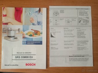 Umývačka riadu Bosch SRS 55M08 EU 45cm voľne stojaca - 5