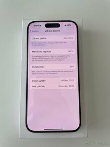 iPhone 15 Pro 128GB White Titanium Biely Titán - 5