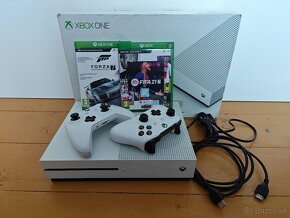 ✅ Xbox One S 500GB, 1TB + 2x ovládač + 2x Hry ✅ - 5