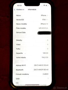 Apple iPhone 14 128gb Biely - 5