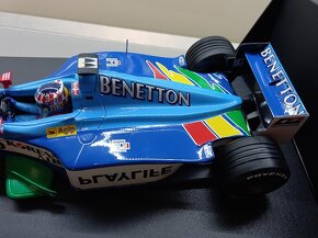 F1 BENETTON B199 1999 ALEXANDER WURZ MINICHAMPS 1:18 - 5