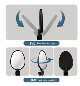 Súprava cyklistických spätných zrkadiel - 2 ks - 5