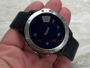 Garmin Fenix 6 Silver, Black band - 5