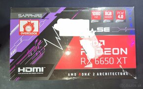 SAPPHIRE PULSE Radeon RX 6650 XT GAMING OC 8G - 5