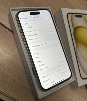 iPhone 15 128GB yellow - 5