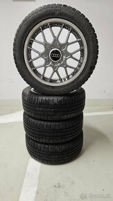 Audi alu disky a zimné pneu 255/45 R18 - 5