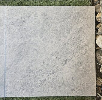 Dlažba hrubka 2 cm aj na terče 60x60, sivá silver - 5