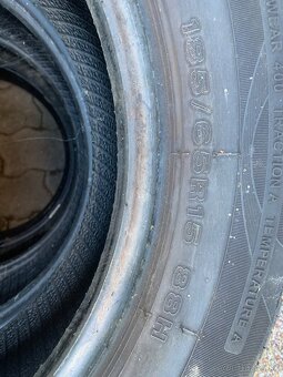 Predám letné pneumatiky 185/65 R15 4ks - 5