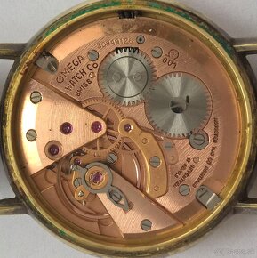 OMEGA Geneve kalibr 601I třidy, rok vyroby 1970, zlacene, - 5