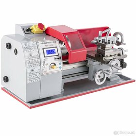 Nový sústruh na kov 600W (red 68Kg) nový + záruka - 5