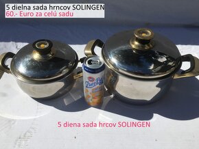 5 dielna sada hrncov Solingen - 5