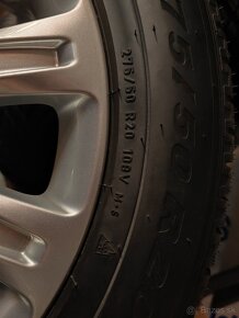 Mercedes 275/50 R20 zimné pneumatiky na diskoch - 5