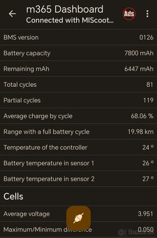 Kolobežka XIAOMI M365 - 5