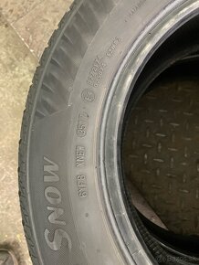 Zimné pneu 2ks 185/60R14 viem aj prezuť - 5