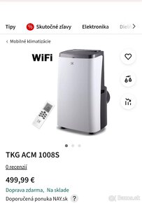 Mobilná klimatizácia wifi - 5