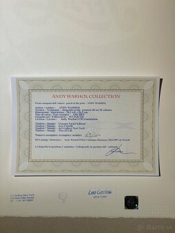 Andy Warhol "Pepsi" Limitovaná edícia_Certifikát - 5