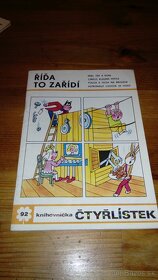 Česky komiks Čtyřlístek knihovnička - 20,- Euro kus... - 5