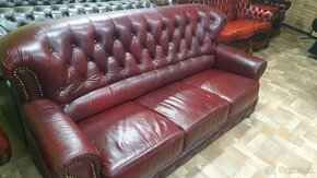 CHESTERFIELD ŠTÝL KOŽENÁ, V ANGLICKOM ŠTÝLE - 5