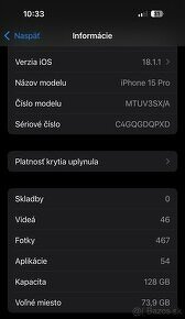 Iphone 15 PRO 128GB Black Titanium - 5