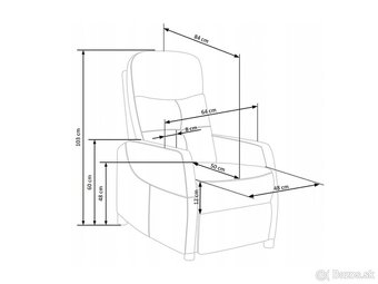 Polohovacie kreslo - 5