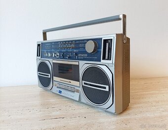 Rádio BOOMBOX Kenwood CR-100, made in Japan, rok výroby 1985 - 5