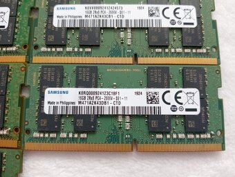 predám pamäte pre notebooky (sodimm) 16gb DDR4 - 5