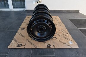 Predám Plechové Disky 15" 5x112 Octavia, Golf, Passat, Seat - 5