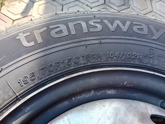 FORD TRANSIT 195/70 R15 C disky+pneu - 5