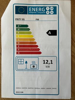 Krbové kachle s rúrou Prity FM 12,1Kw - 5