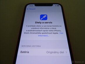 iPhone 12 128GB RED - ZÁRUKA 1 ROK - 100% BATERIA - 5