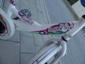 Detský bicykel Leaderfox Busby 16zoll BMX +kosik+oporné kol. - 5