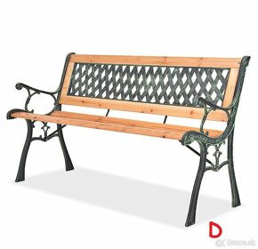 Kvalitné záhradné lavičky, lavice - 5