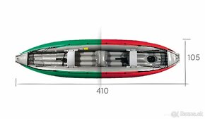Nafukovacie kanoe BARAKA Gumotex - NOVÉ - lacnejšie o 230€ - 5