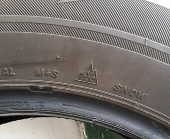 Predám zimne pneumatiky Bridgestone Blizzak R17 - 5