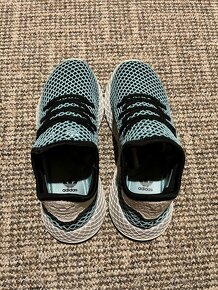 Adidas Deerupt Vel 40 tyrkysové - 5