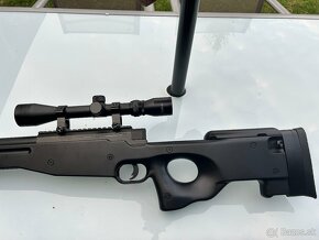 Airsoft sniper Well L96 (MB01C UPGRADE) + kolimátor - 5