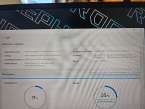 Predám ASUS ROG Zephyrus G15 Ryzen 9 RTX 3080 8GB - 5