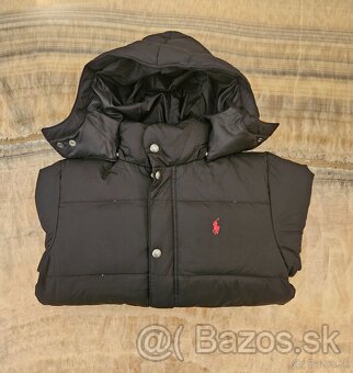 Čierna páperová bunda POLO - Ralph Lauren - 5