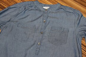 Jeansová košeľa Calvin Klein v. M - 5