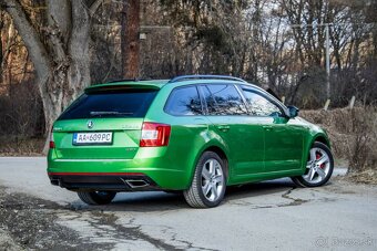 Škoda Octavia Combi 2.0 TDI DPF RS 4x4 DSG / Zelená - 5