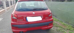 Predam Peugeot 206, 1.4 benzin, 55kw, rok.v 2009 - 5