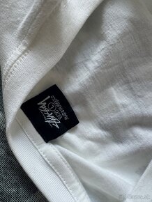 stussy tricko biele - 5