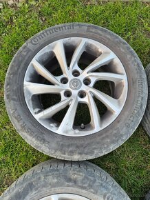 Elektróny Opel 16´´ 5x105 + 2 sady jazdených pneu - 5