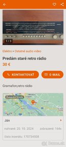 Na predaj stare radio Philips - 5