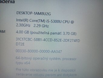 predám základnú dosku z notebooku Lenovo thinkpad T450 - 5