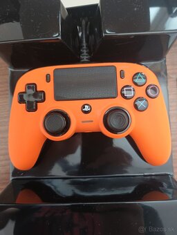 Nacon Wired Compact Controller Orange / PS4 ovládač TOP STAV - 5