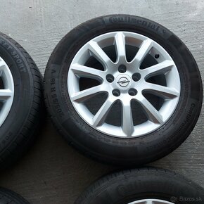 16"Elektróny originál Opel Astra Meriva Zafira 5x110 letné - 5