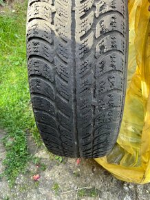 Plechové disky R15 s pneu na dojazd 185/60 R15 - 5