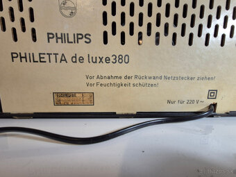 Rádio Philips Philetta De Luxe 380 - 5